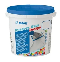 Mapei Colle Carrelage Sol<KERAPOXY EASY DESIGN - Coloris : 114 Anthracite - Pot de 3 kg