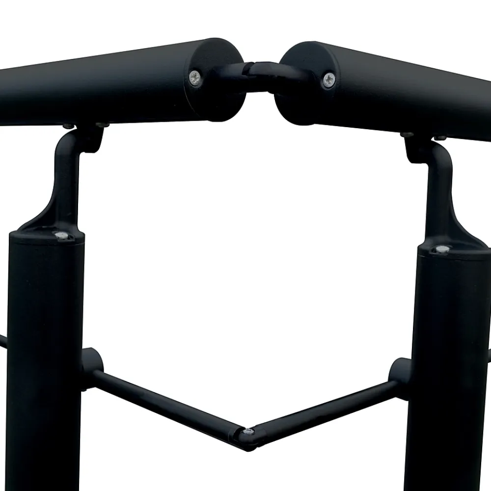 Fortia Kit angle tubes et main courante BARRANCO BLACK / noir- Accessoire D'Escalier