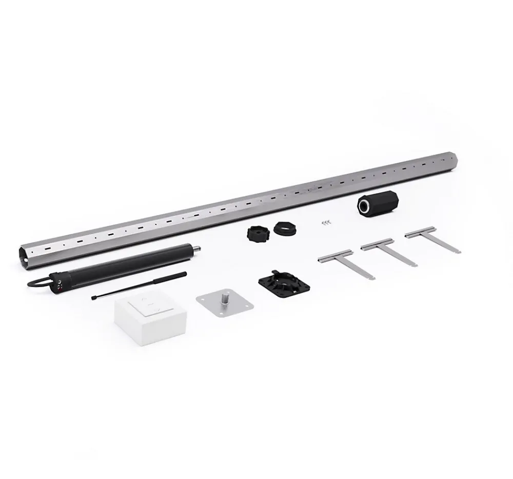 Avosdim Kit axe motorisé pour volet filaire court D.40mm - 10nm - 1,5m- Volet Roulant