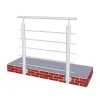 Saniland Garde-Corps, Balustrade<Kit Balustrade 1ml garde-corps avec 5 traverses fixation latérale en aluminium Gris mat