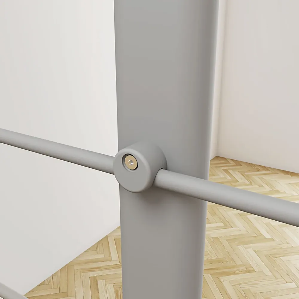 Saniland Garde-Corps, Balustrade<Kit Balustrade 1ml garde-corps avec 5 traverses fixation latérale en aluminium Gris mat