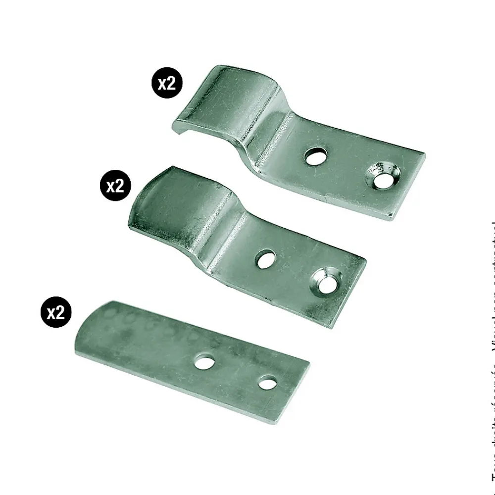 Afbat Kit complet de supports barre de sécurité de volets- Accesoire Pour Volet