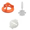 Outils Du Carreleur<Kit Croisillons Autonivelants à Visser 300 pcs (100 Croisillons 1 mm + 100 Cadrans HI-FIX + 100 Bagues de Protection) - Diamwood