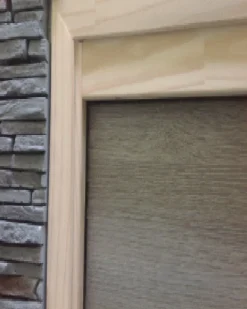 Porte Coulissante<Kit de finition en pin pour porte en bois à galandage