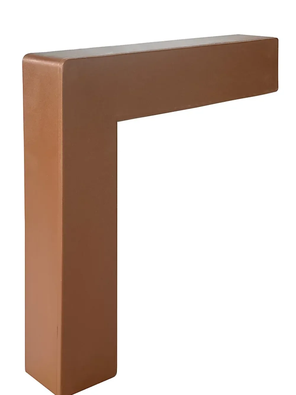 Quest KIT de finition pour escaliers en PVC, marron, 1m- Nez De Marche|Nez De Marche