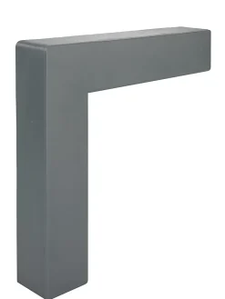 Quest KIT de finition pour escaliers en PVC, gris foncé, 1m- Nez De Marche|Nez De Marche