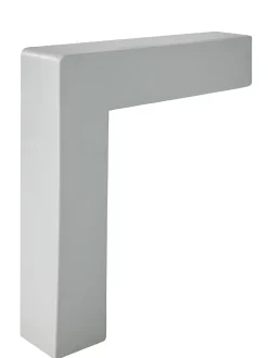Quest Nez De Marche|Nez De Marche<KIT de finition pour escaliers en PVC, gris, 1m