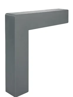 Quest Nez De Marche|Nez De Marche<KIT de finition pour escaliers en PVC, gris foncé, 1m