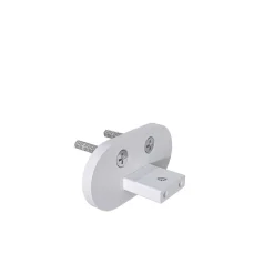 Saniland Accessoire D'Escalier<Kit de fixation murale pour garde-corps fixation pour passe-mains et 5 barreaux en Aluminium Gris mat