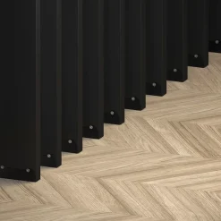 Kit de fixation pour claustra couleur noir- Claustra Intérieur|Tasseau Bois