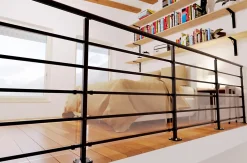 Alumin'home Kit de fixation pour plaque de protection- Garde-Corps, Balustrade