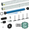 Slid’Up By Mantion Kit de motorisation filaire pour volet roulant 40 kg - tube ZF 54 mm - 20 Nm- Volet Roulant
