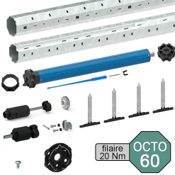 Slid’Up By Mantion Volet Roulant<Kit de motorisation filaire pour volet roulant 40 kg - tube OCTO 60 mm - 20 Nm