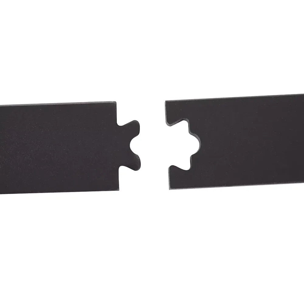 Homcom Kit de porte coulissante compatible porte ép. 35-45 ou 40-45 mm longueur rail 1,83 m charge max. 100 Kg acier brun- Porte Coulissante