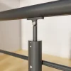 Alumin'home Kit garde corps à plat Oxalis gris 2m- Garde-Corps, Balustrade