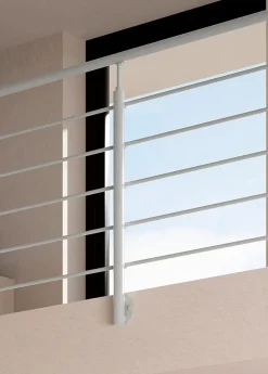 Sogem Kit garde-corps à plat Cala en aluminium gris clair RAL 7035- Garde-Corps, Balustrade