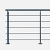 Kordo Garde-Corps, Balustrade<Kit garde-corps aluminium gris anthracite 2m pose à plat, Initio