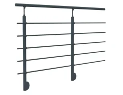 Sogem Kit garde-corps pour pose latérale Cala anthracite ral 7016- Garde-Corps, Balustrade