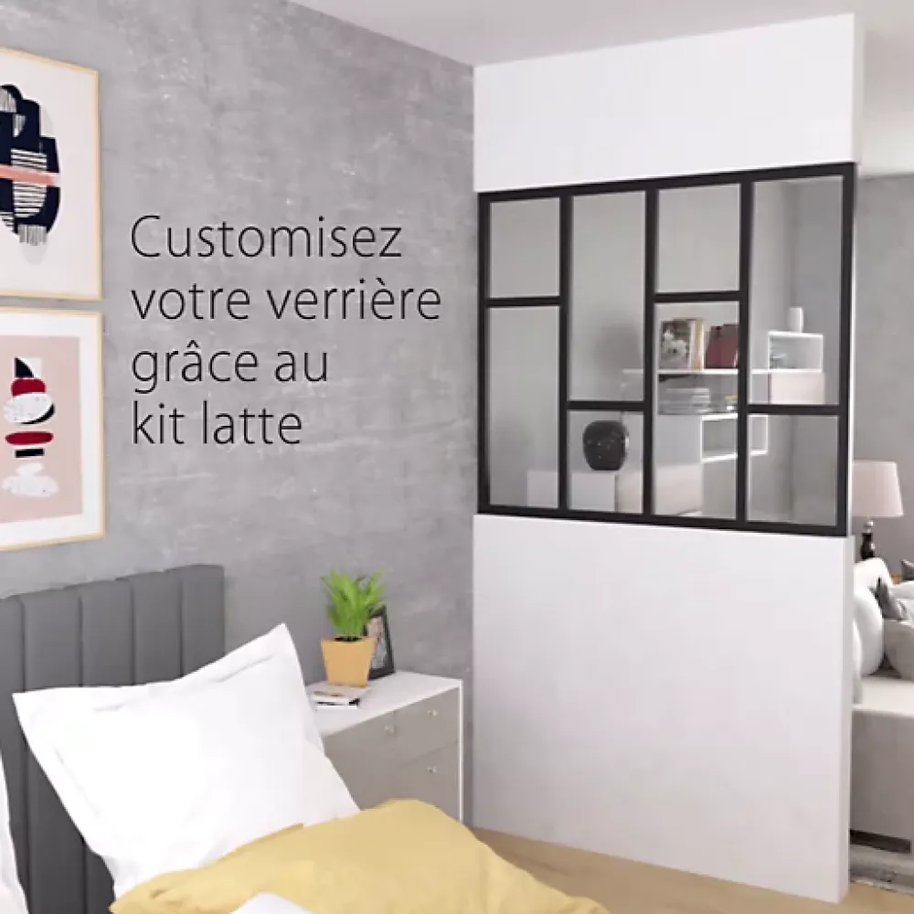 Optimum Kit lattes pour verrière d'intérieur- Verrière