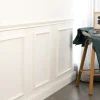 Woodbord Moulure<Kit Moulures Murales en Bois de Pin Merkusii - 600x600mm - Moulure de Soubassement