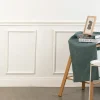 Woodbord Moulure<Kit Moulures Murales en Bois de Pin Merkusii - 400x600mm - Moulure de Soubassement