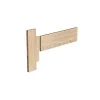 Accessoire D'Escalier<Kit plinthe escalier chêne brut pour kit de rénovation
