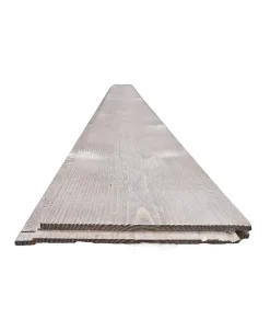 Lambris en sapin brossé vintage taupe (vendu à la botte)- Lambris Mural