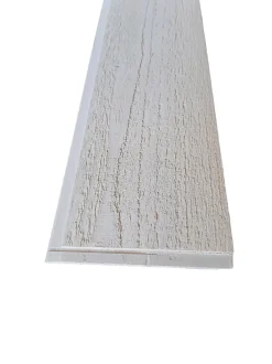 Norsilk Lambris épicéa brut de sciage 205x10,5cm blanc (vendu à la botte)- Lambris Mural