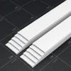 Tecnoprofils Lambris PVC 100 mm - Lot de 10 Lames - Blanc - 1.80 m, 1800 x 100 x 8 mm (1,80 m²)- Lambris Mural