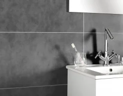Dumaplast Lambris Mural<Lambris PVC Béton Gris clair (vendu à la botte)