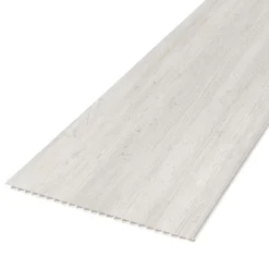 Dumaplast Lambris PVC Dumaclip bois gris mat 25 x 120 cm- Lambris Mural