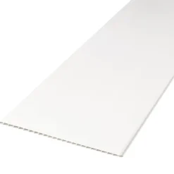 Dumaplast Lambris PVC Dumaclip uni blanc mat 25 x 120 cm- Lambris Mural