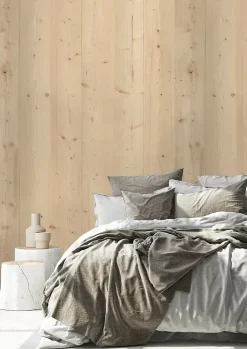 Grofillex Lambris PVC Élément 3D effet bois brut Grosfillex- Lambris Mural