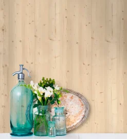 Grofillex Lambris PVC Élément 3D effet bois brut Grosfillex- Lambris Mural