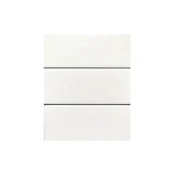 Grosfillex Lambris PVC 4m blanc brillant (vendu à la botte)- Lambris Mural