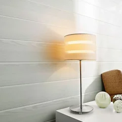 Grosfillex Lambris Mural<Lambris PVC 4m bois fin Blanc (vendu à la botte)