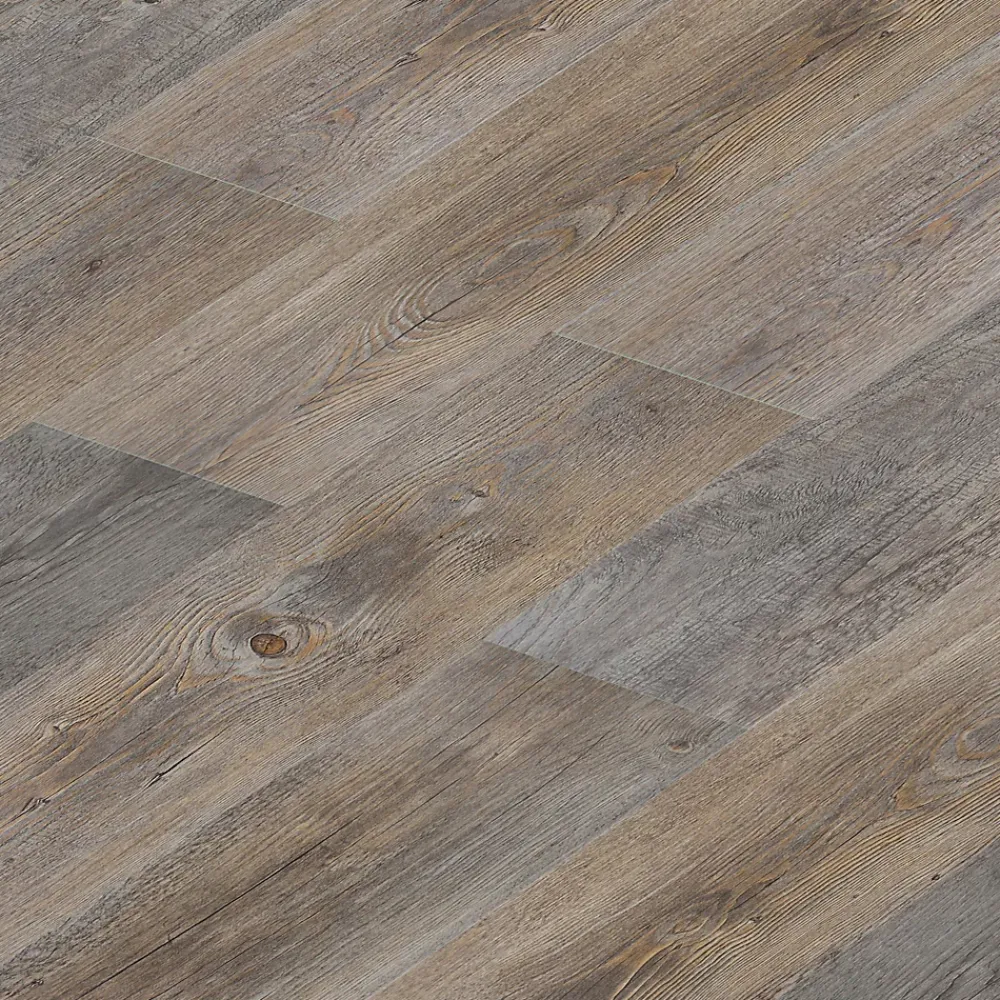 GoodHome Dalle Et Lame Pvc<Lame PVC adhésive Poprock bois pecan 15,2 x 91,4 cm