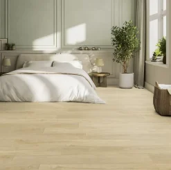 Gerflor Lame PVC auto-adhésive aspect bois beige clair Unik Madera l.20,3 x L.121,9 cm Senseo Unik- Dalle Et Lame Pvc