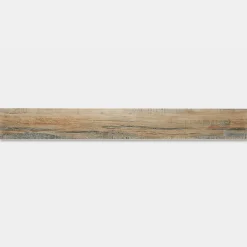 GoodHome Dalle Et Lame Pvc<Lame PVC clipsable Baila décor bois brun vintage L. 122 x l. 15 cm