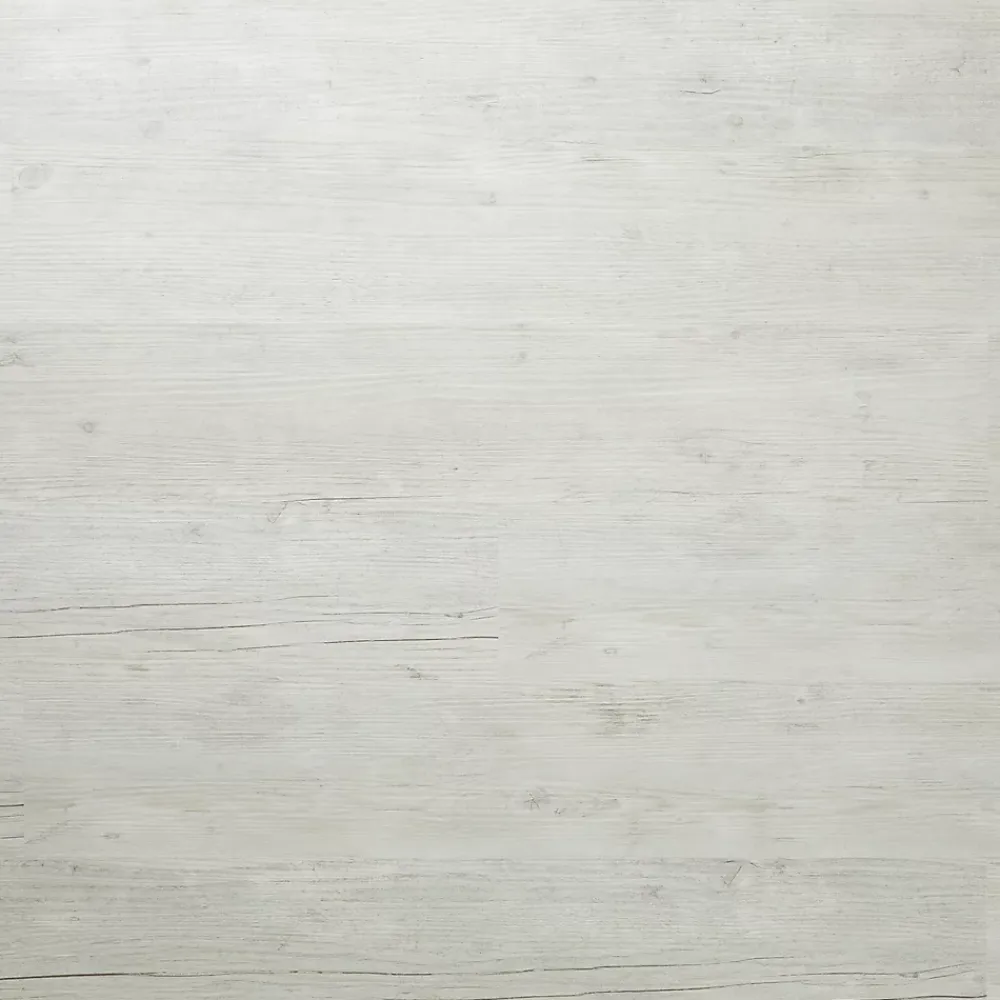 GoodHome Dalle Et Lame Pvc<Lame PVC clipsable Baila chêne vieilli gris clair L. 122 x l. 15 cm