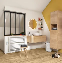 Tarkett Lame PVC clipsable effet bois naturel vieilli L.121,3 x 17,6 cm x ép.6,5 mm, Starfloor Ultimate- Dalle Et Lame Pvc