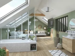 Tarkett Lame PVC clipsable effet bois naturel vieilli L.121,3 x 17,6 cm x ép.6,5 mm, Starfloor Ultimate- Dalle Et Lame Pvc