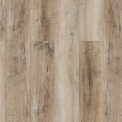GoodHome Lame PVC clipsable Mambo 124x19 cm décor bois naturel vintage (vendue au carton)- Dalle Et Lame Pvc