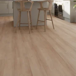 GoodHome Dalle Et Lame Pvc<Lame PVC clipsable Mambo 124x19 cm décor bois naturel rustique (vendue au carton)