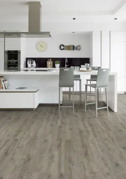 Gerflor Dalle Et Lame Pvc<Lame PVC clipsable Senso Clic 3 bois grisé 21,2 x 123,9 cm, (vendue au carton)