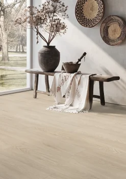 Gerflor Lame PVC clipsable Senso clic Premium Rigide acoutisque bois clair Country 22,9 x 125 cm, (vendue au carton)- Dalle Et Lame Pvc
