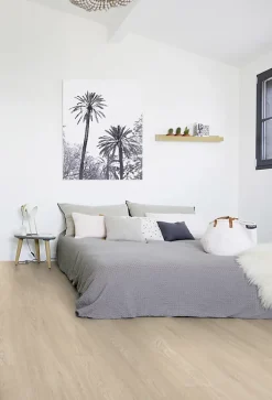 Gerflor Lame PVC clipsable Senso clic Premium Rigide acoutisque bois clair Country 22,9 x 125 cm, (vendue au carton)- Dalle Et Lame Pvc