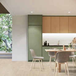 Gerflor Lame PVC clipsable Senso clic Premium Rigide acoutisque bois clair Country 22,9 x 125 cm, (vendue au carton)- Dalle Et Lame Pvc