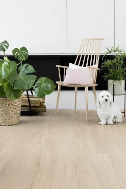 Gerflor Lame PVC clipsable Senso clic Premium Rigide acoutisque bois clair Country 22,9 x 125 cm, (vendue au carton)- Dalle Et Lame Pvc