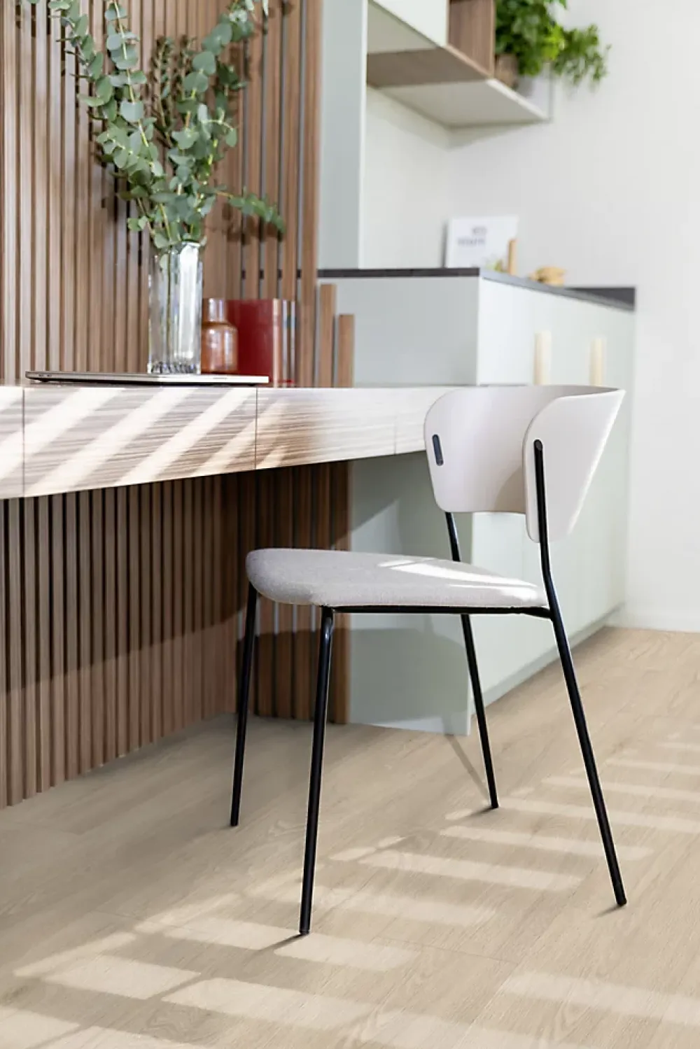 Gerflor Lame PVC clipsable Senso Clic Premium Rigide acoutisque bois clair 22,9 x 149,2 cm, (vendue au carton)- Dalle Et Lame Pvc